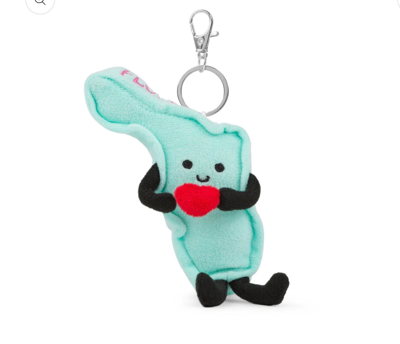 Florida Stuffed State 4in Bag Charm
