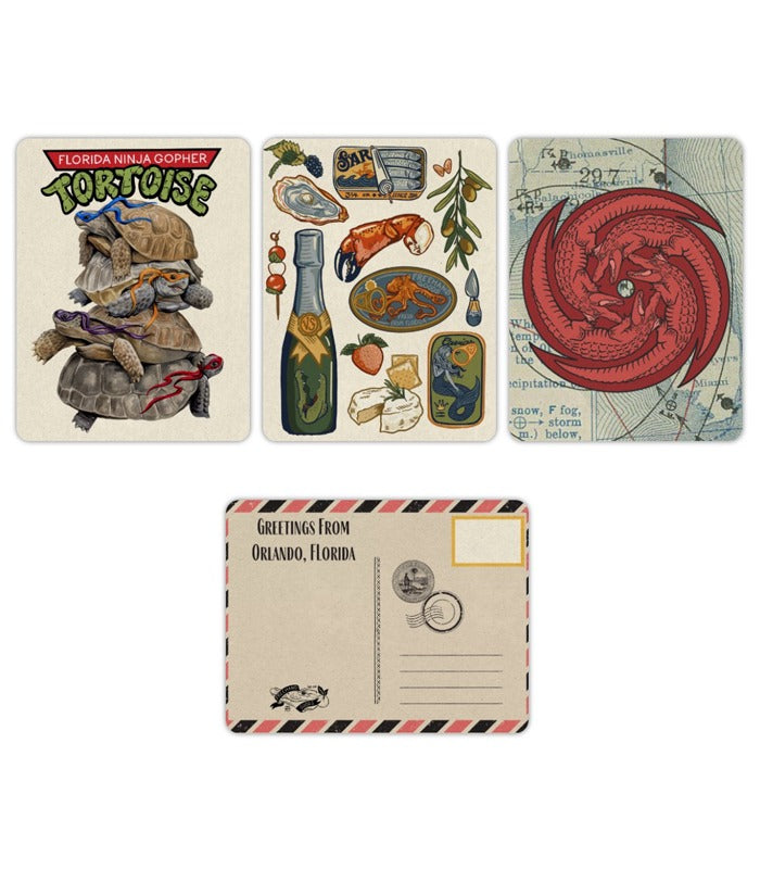 Florida Postcard Set