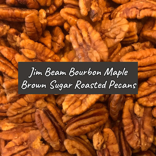CAPTAIN CRAZY'S Jim Beam Bourbon Maple Brown Sugar Roasted Pecans