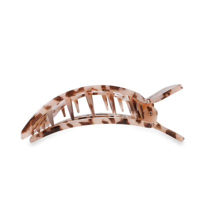 Teleties-Blonde Tortoise Flat Square Hair Clip