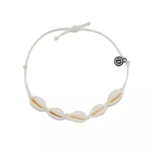 Pura Vida - CHARM KNOTTED COWRIE ANKLET