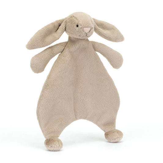 Bashful Beige  Bunny Comforter