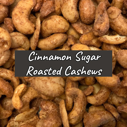 CAPTAIN CRAZY'S Cinnamon Sugar Roasted Cashews
