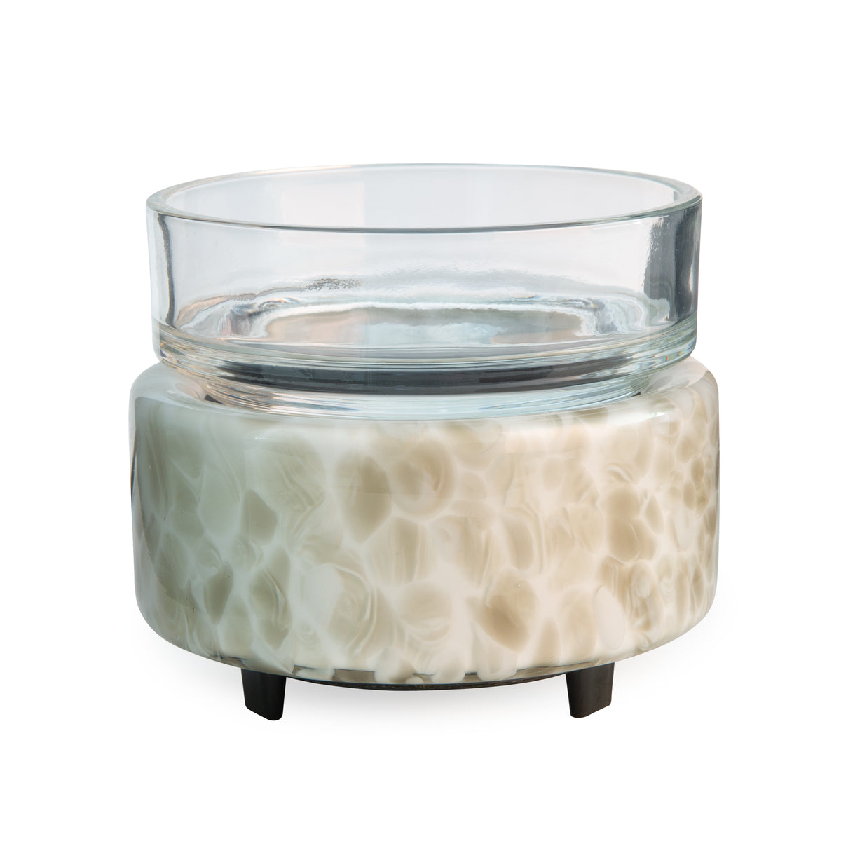 2-in-1 Classic Warmer Swirl Glass