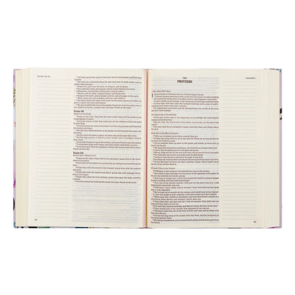 KJV Large Print Notetaking Bible : Charlotte Theme