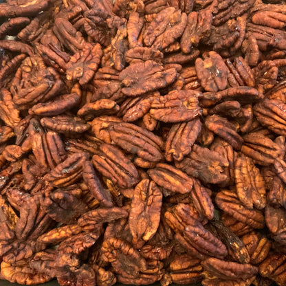 CAPTAIN CRAZY'S Chocolate Peppermint Roasted Pecans - 6oz Resealable Bag