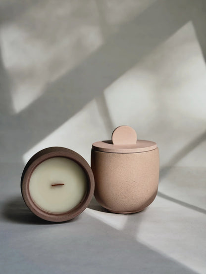 Quite- Concrete Candle Jar - 8.5oz