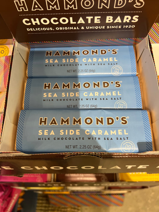 Sea Side Caramal Milk Chocolate Candy Bar