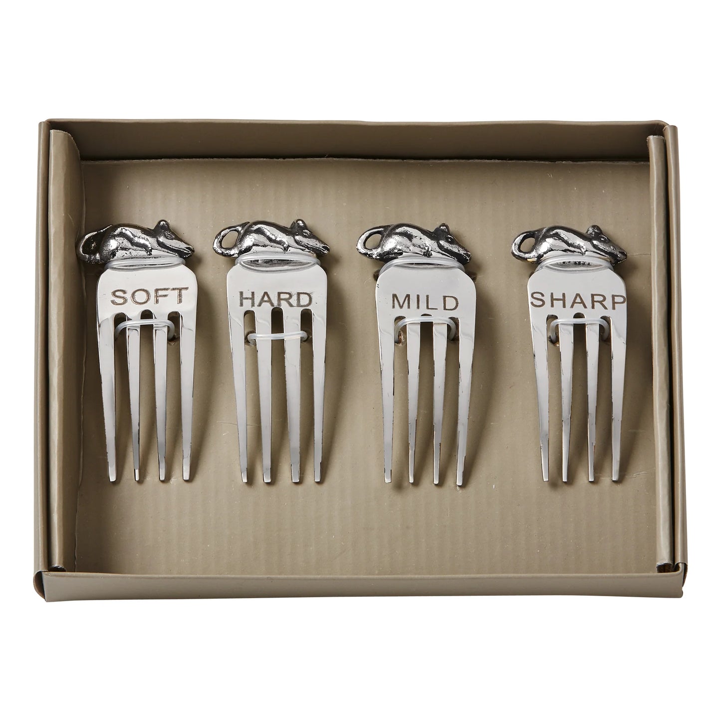 Mice Cheese Marker Set Of 4