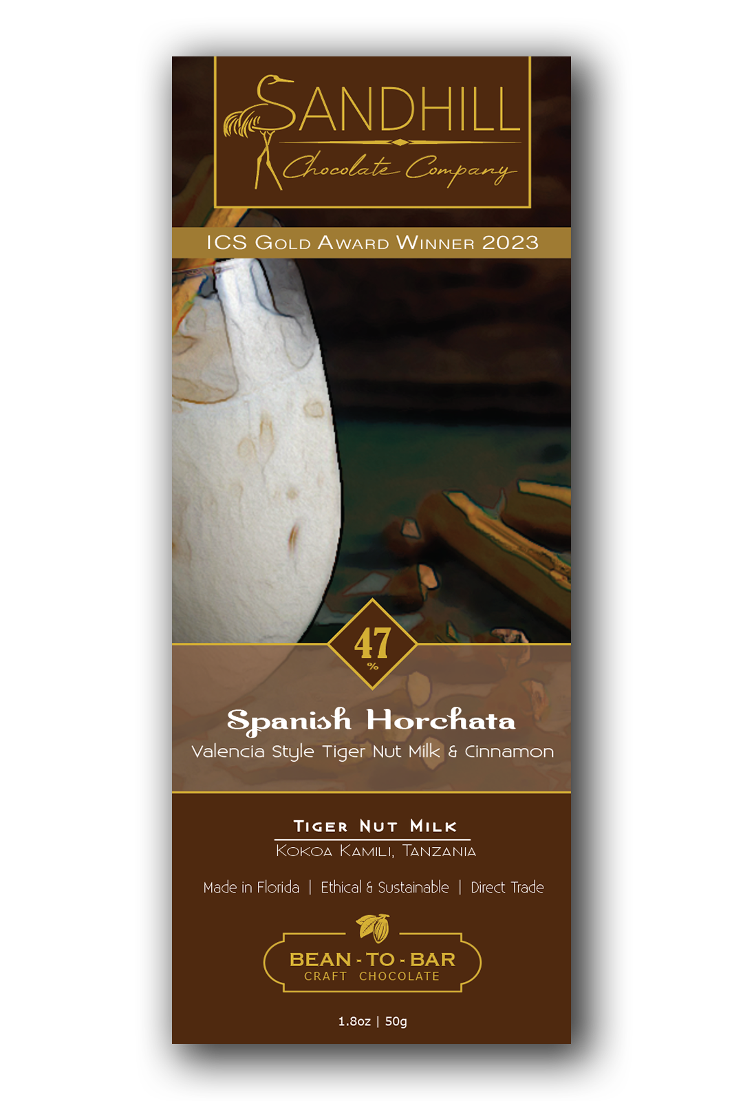 Sandhill Chocolate Company - 47% Spanish Horchata