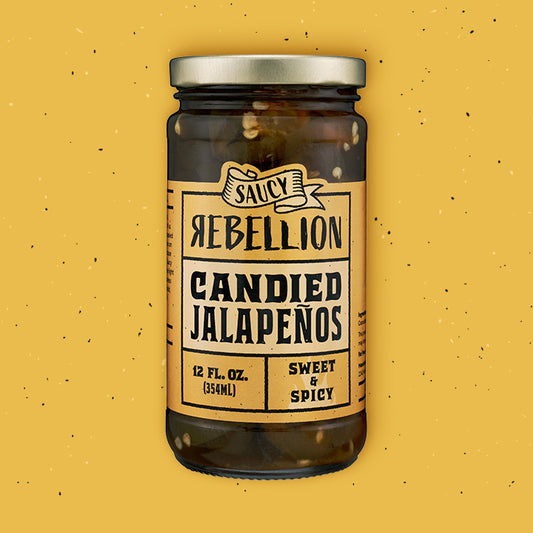 Saucy Rebellion- Candied Jalapeños