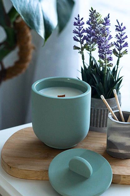 Zest - Concrete Candle Jar - 8.5oz
