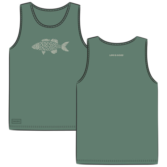 Men's Tribal Scale Fish Crusher- LITE Tank