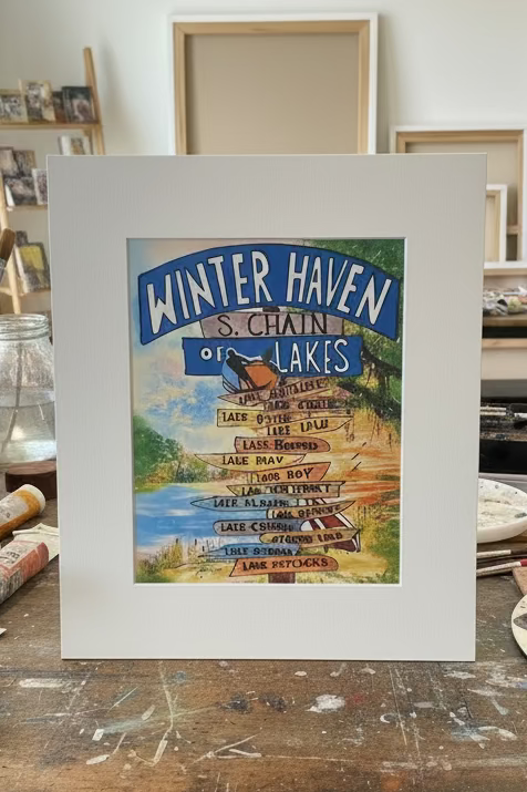 Meraki Artwork - Winter Haven Chain of Lakes