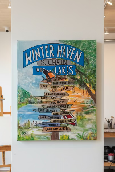 Meraki Artwork - Winter Haven Chain of Lakes