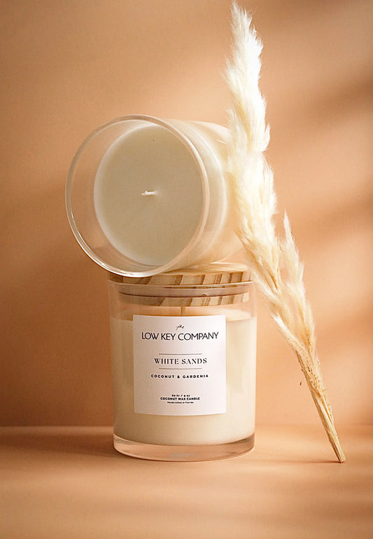 White Sands - Coconut & Gardenia Luxe Candle