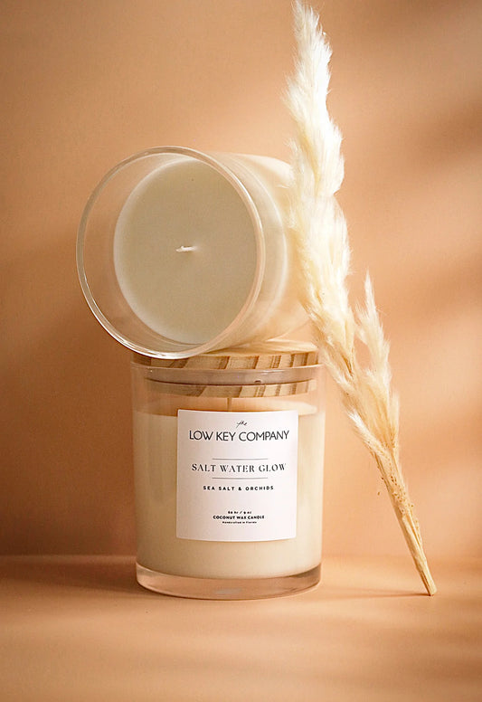 Salt Water Glow - Sea Salt & Orchids Luxe Candle