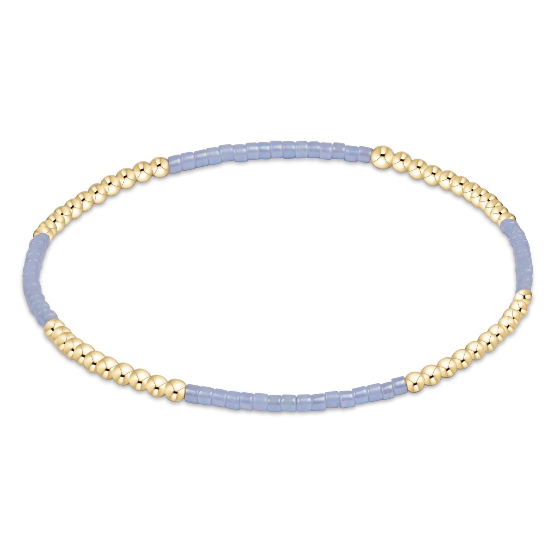 enewton Hope Blissful Bracelet 14kt Gold-Filled Beads Ocean Mist