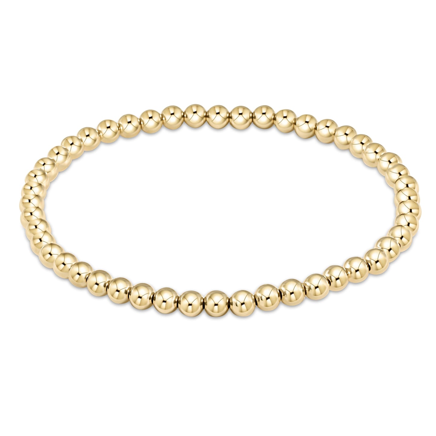 enewton Classic Gold 4mm Bead Bracelet 14kt Gold-Filled