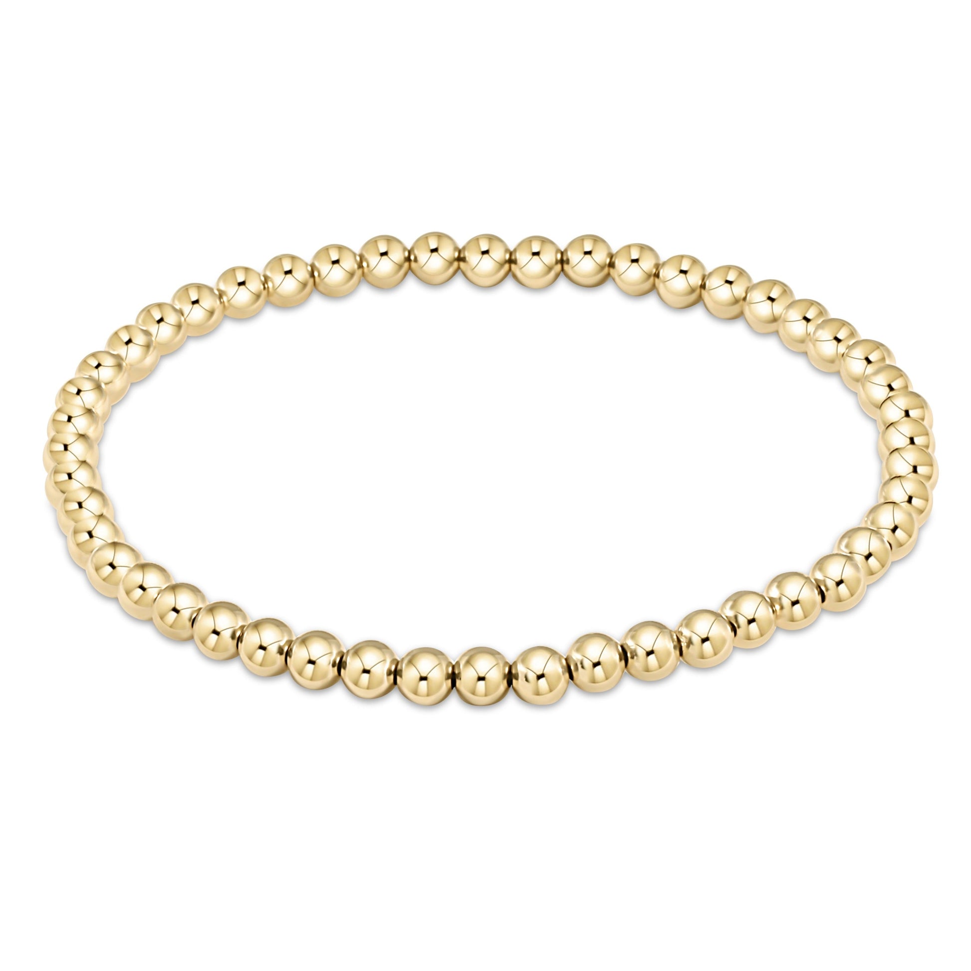 enewton Classic Gold 4mm Bead Bracelet 14kt Gold-Filled
