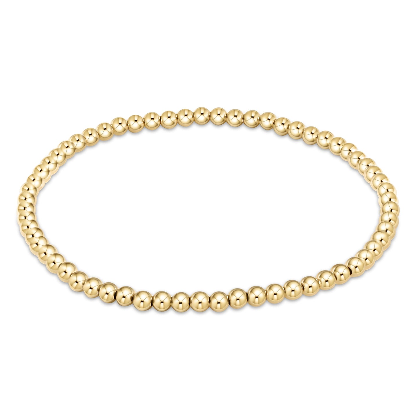 enewton Classic 3mm Gold Bead Bracelet