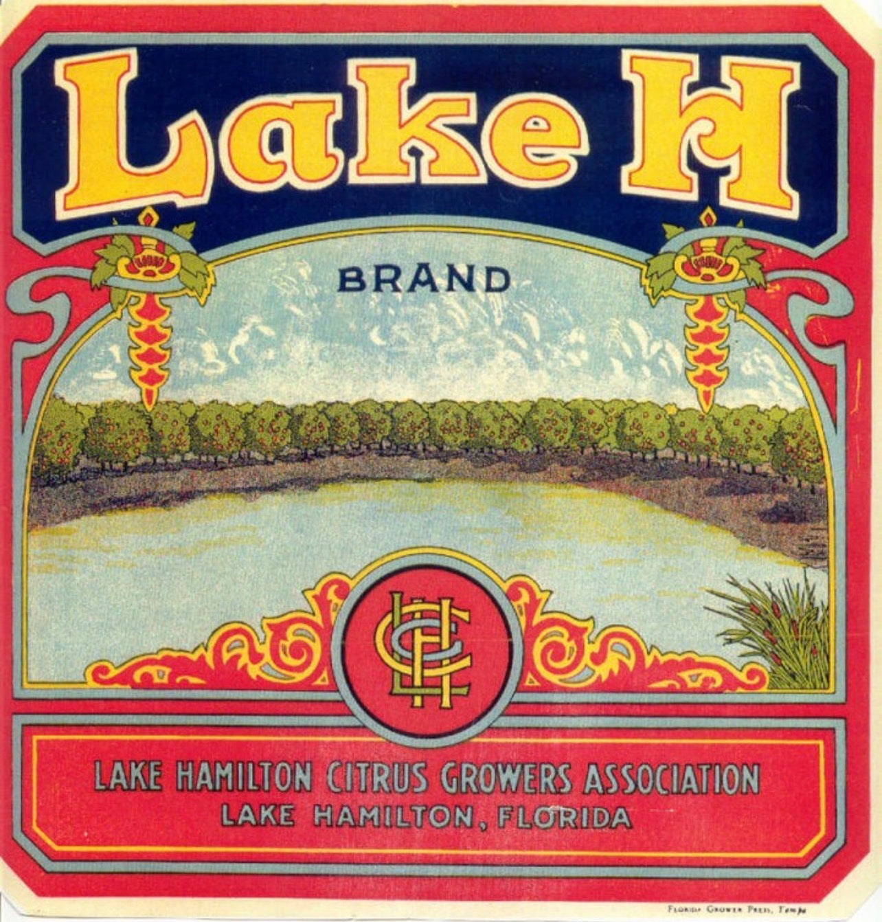 Polk County Citrus Label