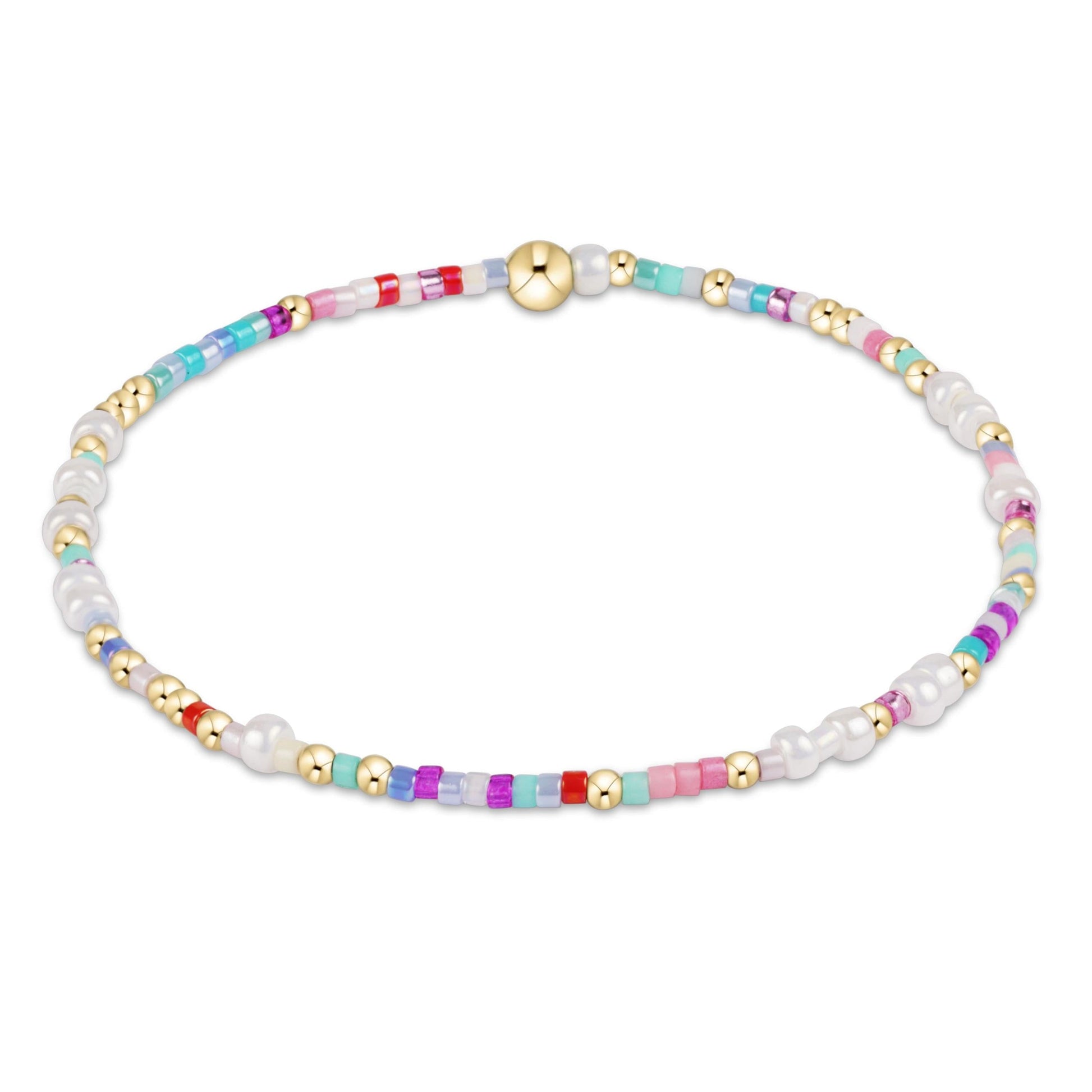 Enewton Hope Unwritten Bracelet Party Foul Multi-Color Seed Bead
