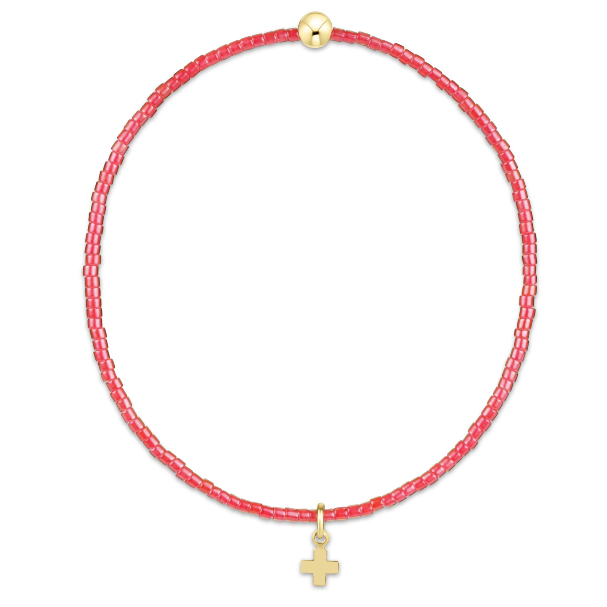 enewton Hope Classic Sherbert Bracelet with Small Signature Cross Charm