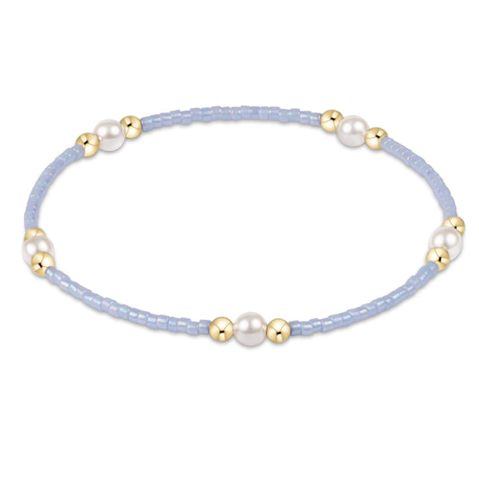 Enewton Hope Purpose Pearl Bracelet Ocean Mist 6.25-Inch