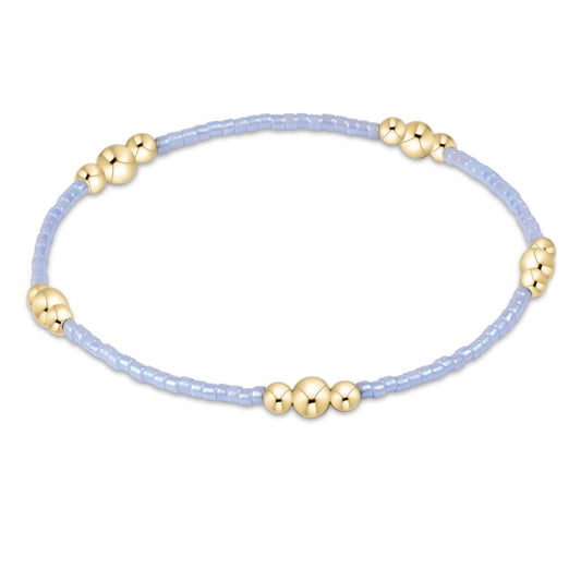 enewton Hope Purpose Gold Bracelet Ocean Mist 6.25in