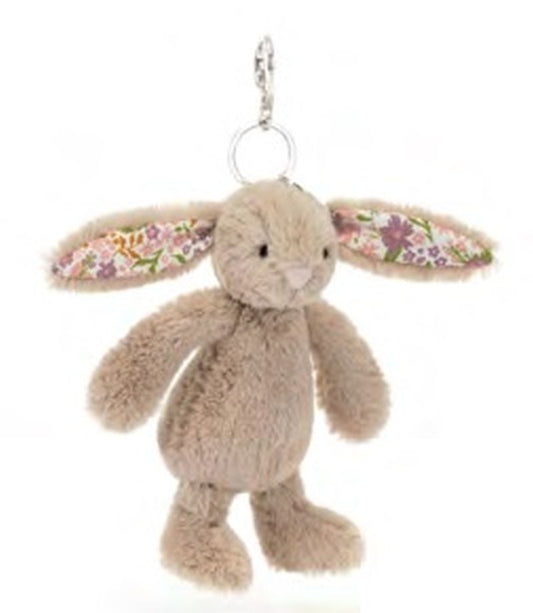 Blossom Beige Bunny 'Petal' Bag Charm