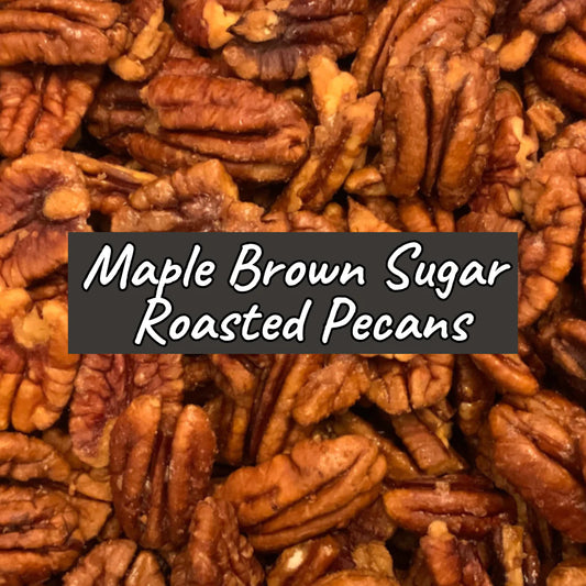 CAPTAIN CRAZY'S Maple Brown Sugar Roasted Pecans