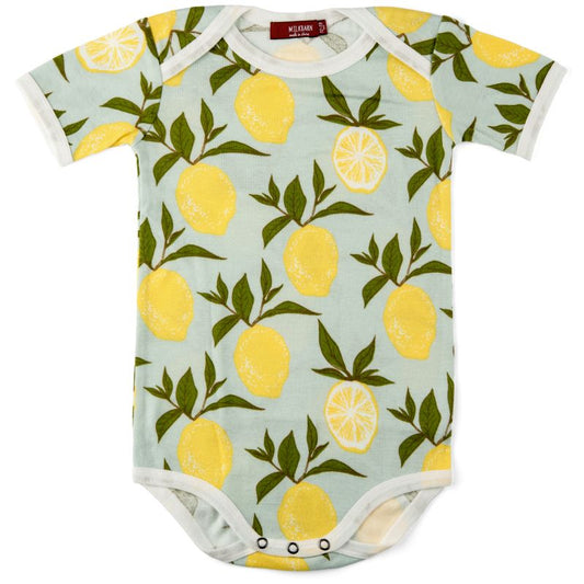 Org One Piece Lemon 6-12M