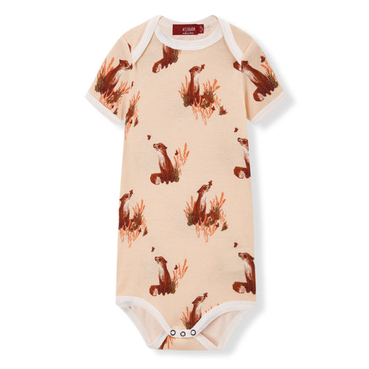 One Piece Floral Fox