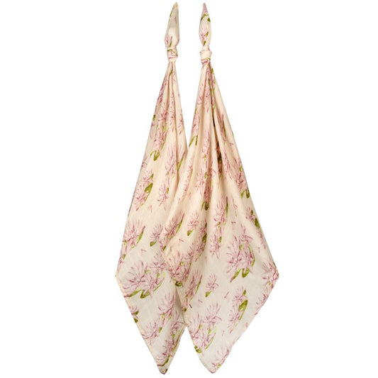 Bam Burp Cloths Water Lily