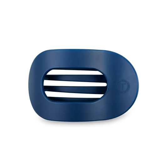 Midnight Rain Flat Round Hair Clip