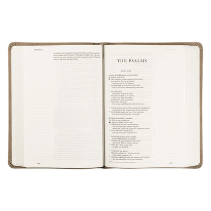 ESV Large Print Journaling Bible: Nara