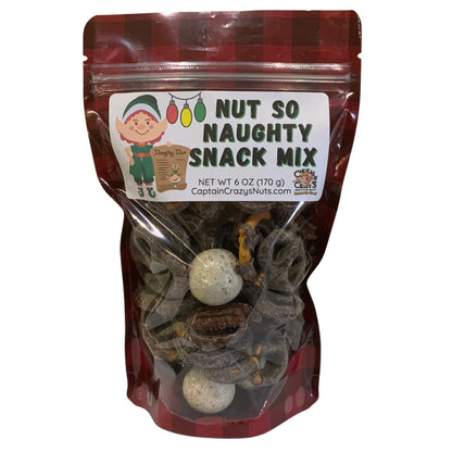 CAPTAIN CRAZY'S Nut So Naughty Snack Mix - 6oz Resealable Bag