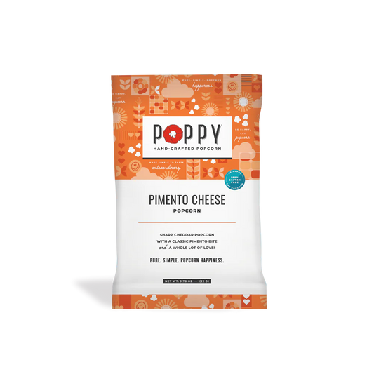 Poppy Hand-Crafted Popcorn Snack Bags