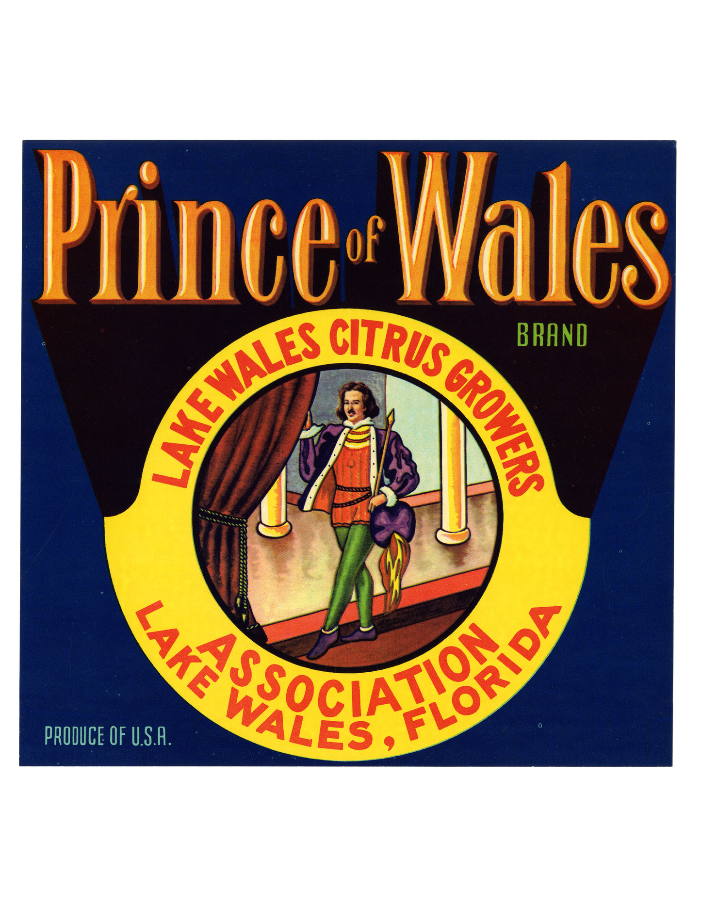 Polk County Citrus Label