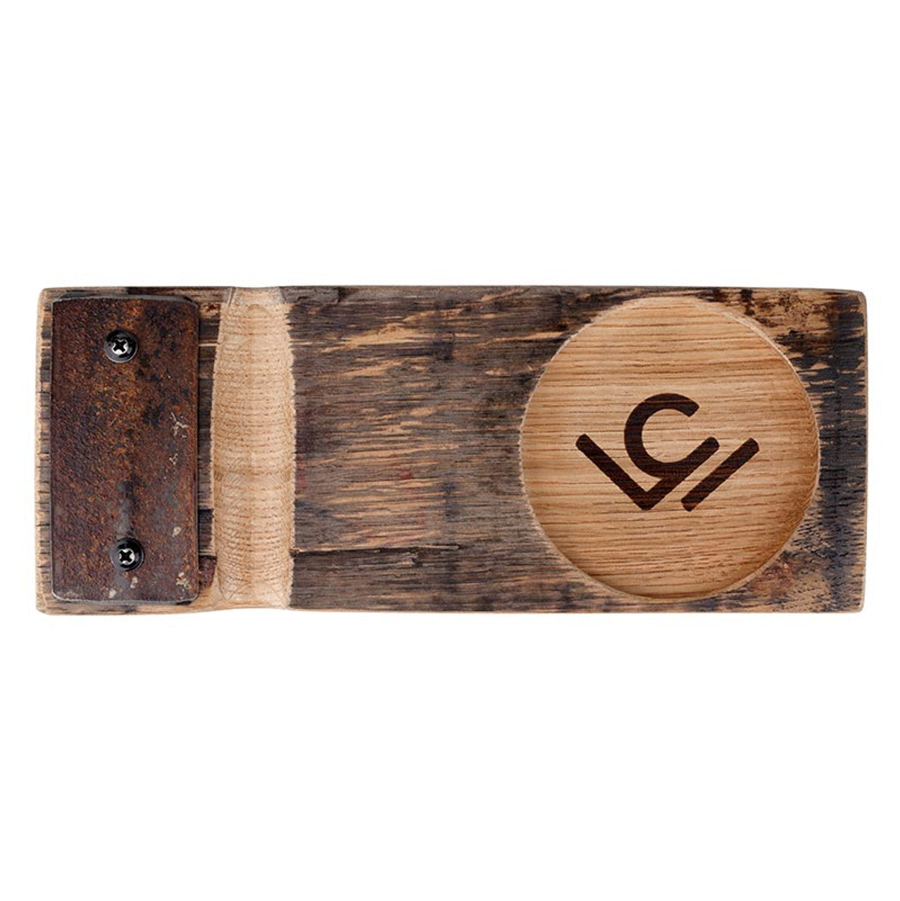 Whiskey Barrel Stave Cigar Tray