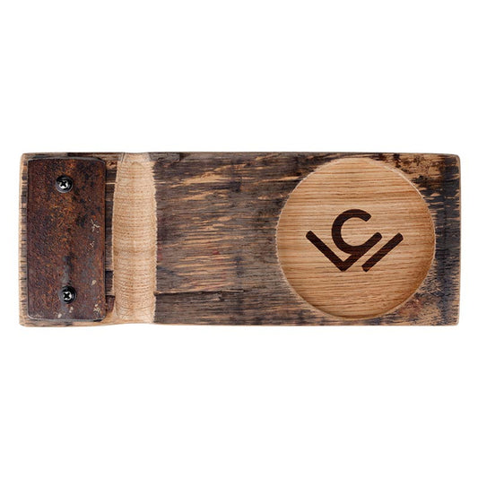 Whiskey Barrel Stave Cigar Tray
