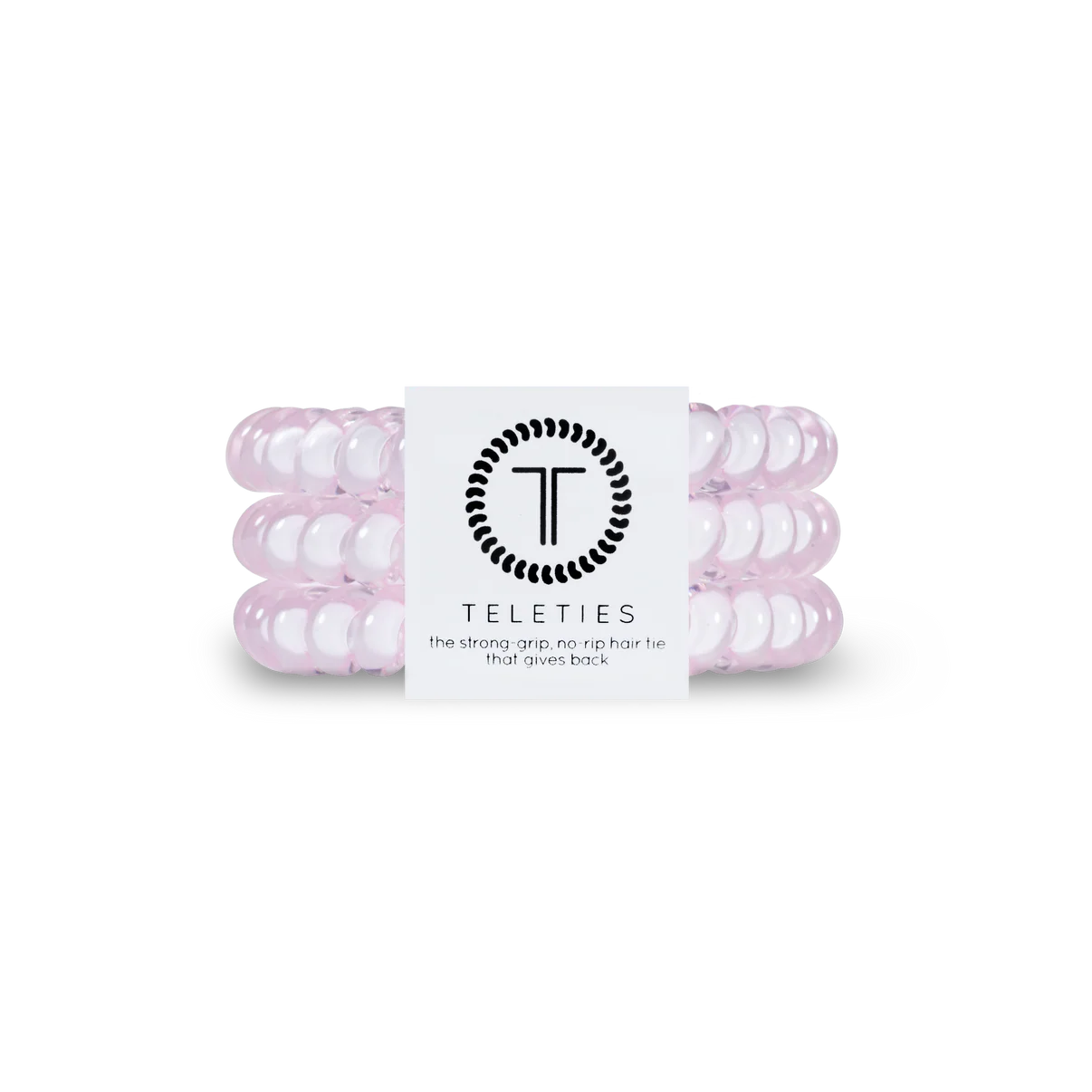Rose Water Pink Hair Ties