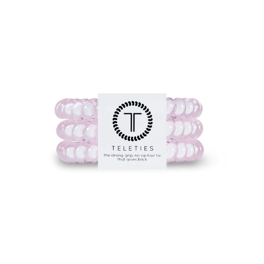 Rose Water Pink Hair Ties