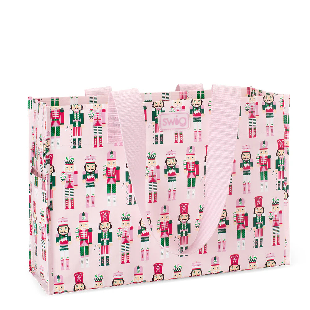 SUGAR PLUM SOLDIERS Reusable Gift Bag Large