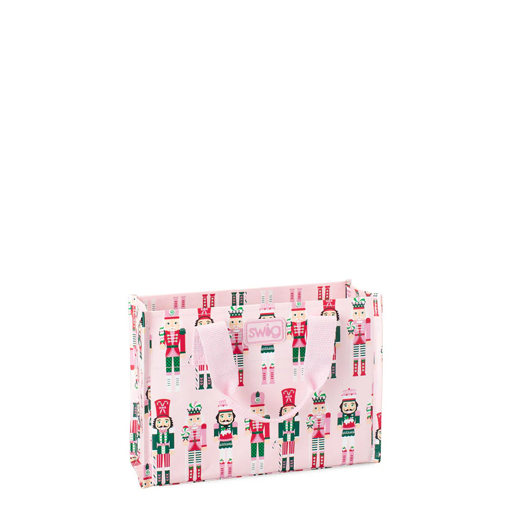 SUGAR PLUM SOLDIERS Reusable Gift Bag Large
