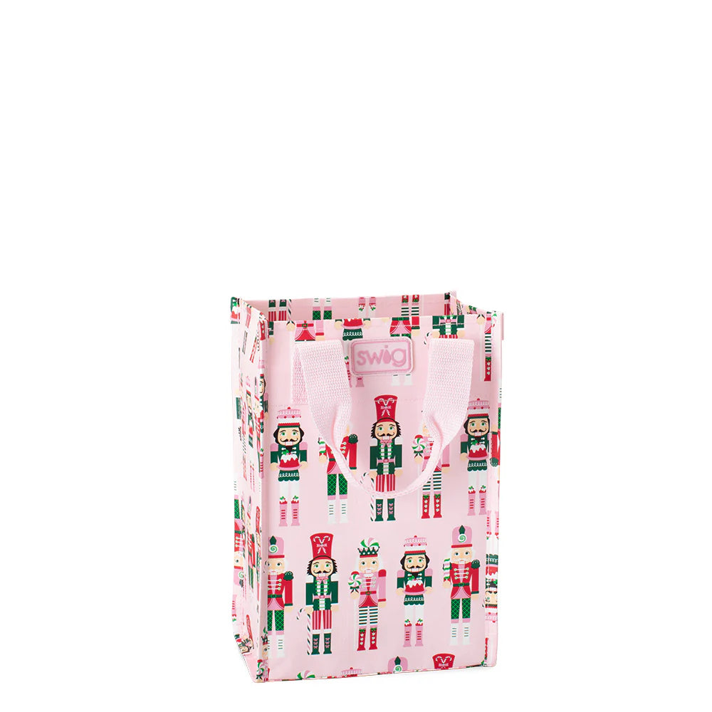 SUGAR PLUM SOLDIERS Reusable Gift Bag Large