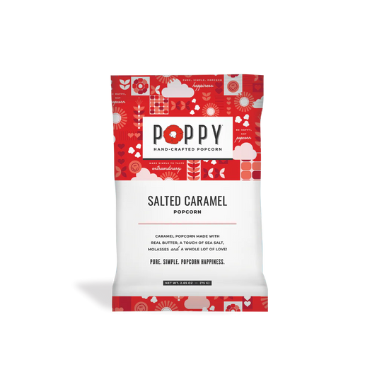 Poppy Hand-Crafted Popcorn Snack Bags