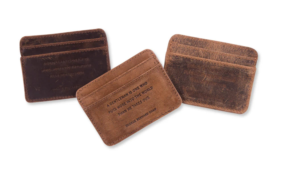 George Bernard Shaw Wallet