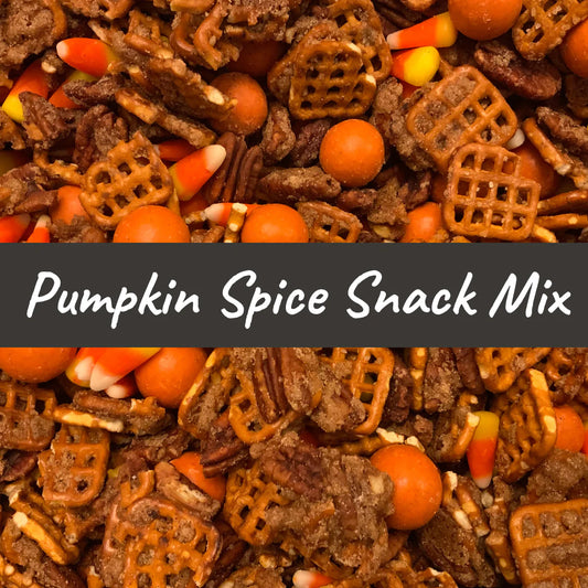Pumpkin Spice Nutty Snack Mix